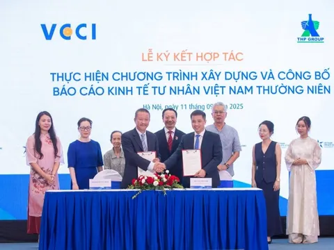 VCCI và Tập đoàn Tân Hiệp Phát hợp tác triển khai sáng kiến Báo cáo Kinh tế tư nhân Việt Nam thường niên