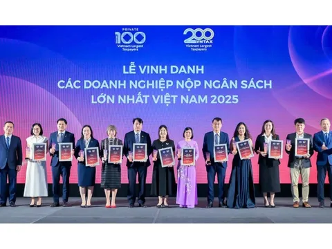 Khẳng định vai trò trụ cột, Agribank vào Top 20 doanh nghiệp nộp ngân sách hàng đầu