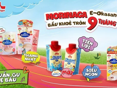 Cải tiến mới tiện lợi, siêu ngon, chuẩn gu mẹ bầu từ Morinaga E-Okasan