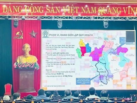 Hà Nội: Lấy ý kiến quy hoạch khu đô thị thể thao Olympic 16.000 ha