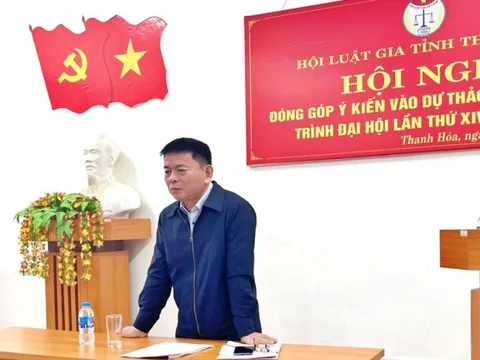 Hội Luật gia tỉnh Thanh Hoá tổ chức nhiều hoạt động hưởng ứng Ngày Pháp luật Việt Nam