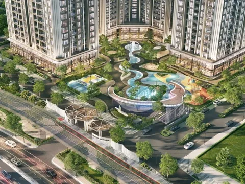 Suối Harmonia trong lòng Greenera Southmark kể chuyện một đô thị biết thở