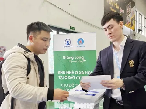 Cận cảnh quy trình bấm số, nhận hồ sơ nhà ở xã hội từ 900 triệu đồng/căn