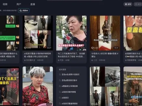 Trò đùa “ăn mày AI đột nhập” gây hoang mang ở Trung Quốc