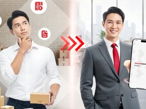 Hộ kinh doanh tự tin chuyển đổi, tiết kiệm tối đa cùng Techcombank Business