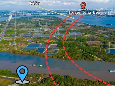 Chưa đầy 2 tháng nữa, cây cầu 11.000 tỷ đồng nối KĐT lấn biển Cần Giờ 10 tỷ USD của tỷ phú Phạm Nhật Vượng với trung tâm TP.HCM sẽ được khởi công