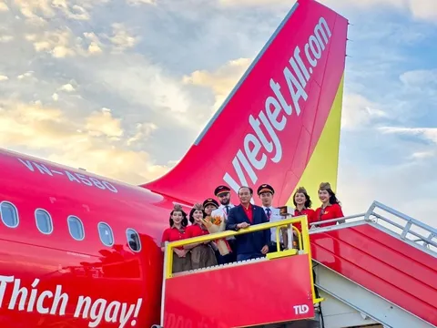 Vietjet lập kỷ lục tiếp nhận 22 tàu bay trong chưa đầy 1 tháng