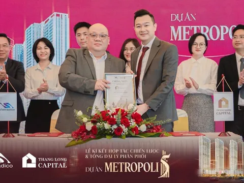 Vietradico - Thăng Long Capital bắt tay khởi động dự án Metropoli5