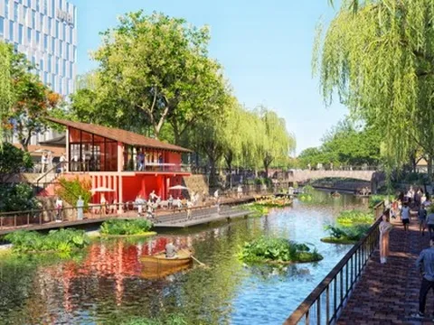 Nóng: Sun Group làm chủ đầu tư dự án công viên tuyến 2 bên sông Tô Lịch