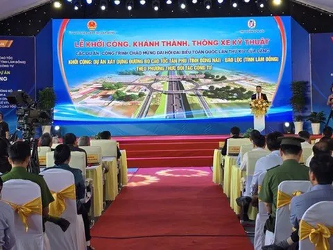 Khởi công tuyến Tân Phú – Bảo Lộc - cao tốc "xuyên rừng đẹp nhất" Việt Nam, giảm thời gian TP HCM đi Đà Lạt chỉ còn 3 tiếng đồng hồ