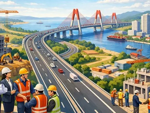 Các ngành kinh tế thuộc Bộ Xây dựng đóng góp 17,23% GDP cả nước
