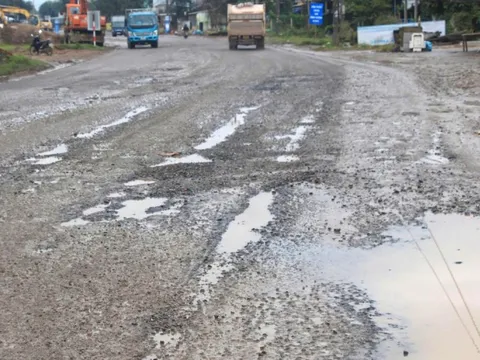 Quốc lộ 14B nát như tương, dân ngao ngán dự án cải tạo gần 780 tỷ thi công ì ạch