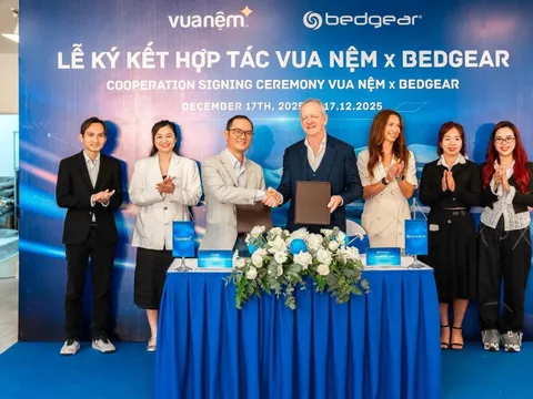 Vua Nệm x Bedgear: Mở rộng chuẩn trải nghiệm giấc ngủ hiệu năng cao