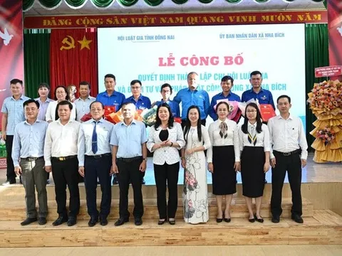 Thêm “cánh tay nối dài” của Hội Luật gia tỉnh Đồng Nai tại cơ sở