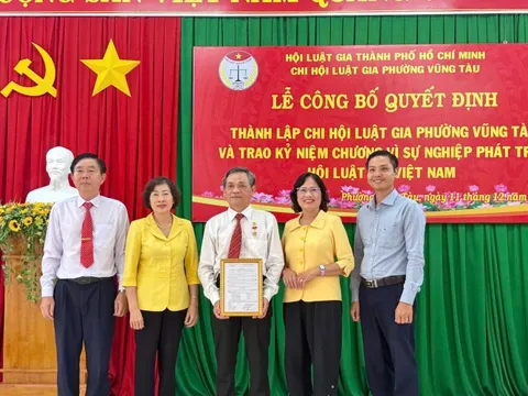 Đẩy mạnh thành lập Chi hội Luật gia cấp xã: Bước đột phá trong công tác Hội tại Tp.Hồ Chí Minh