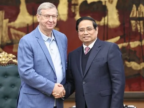 Thủ tướng Phạm Minh Chính tiếp Chủ tịch tập đoàn kinh tế tư nhân lớn nhất của Nga