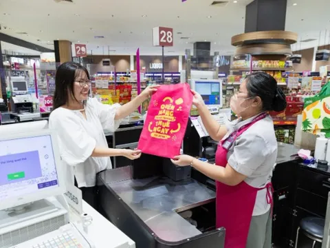 AEON giảm gần 10 triệu giao dịch dùng túi ni-lông trong 5 năm