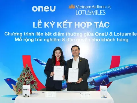 OneU bắt tay Lotusmiles, mở đầu năm mới cho khách hàng bằng nhiều ưu đãi bay hấp dẫn