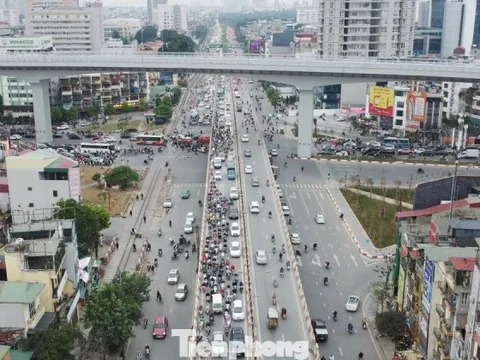 Hiện trạng QL1 từ Ba Đình đến Phú Xuyên vừa được đề xuất mở rộng gấp 3 lần