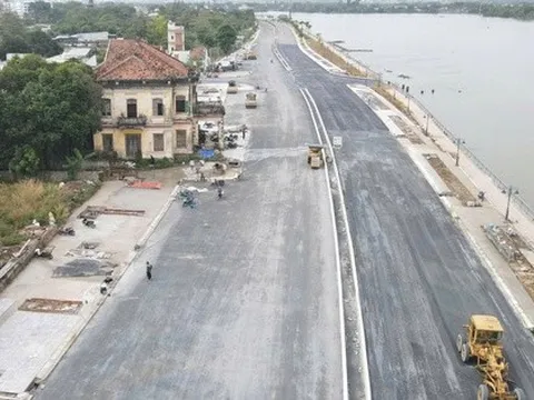 Đường ven sông Đồng Nai sắp thông xe