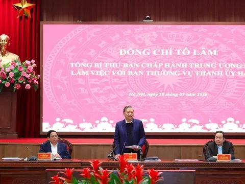 Ban Chấp hành Đảng bộ Tp.Hà Nội họp triển khai kết luận của Tổng Bí thư Tô Lâm