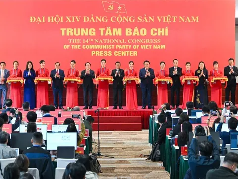 Khai trương Trung tâm Báo chí Đại hội XIV của Đảng