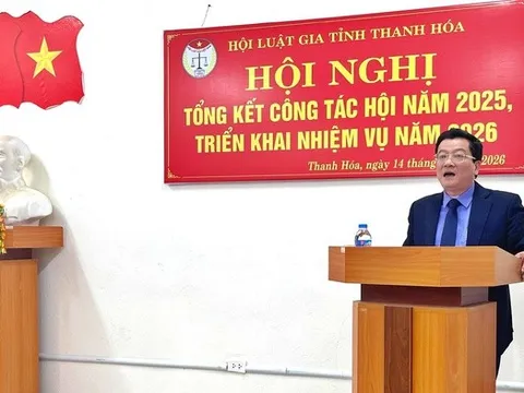 Hội Luật gia Thanh Hóa ghi dấu ấn năm 2025 với nhiều kết quả nổi bật
