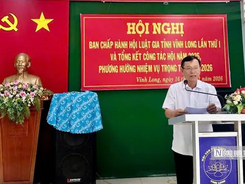 Hội Luật gia tỉnh Vĩnh Long khẳng định vai trò nòng cốt trong xây dựng pháp luật