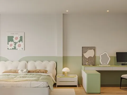 6 giải pháp thiết kế phòng ngủ không có cửa sổ vẫn thoáng mát