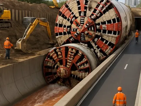 Từng sang Trung Quốc học "trị thủy", Đèo Cả tiếp tục hợp tác với một tập đoàn Nhật Bản, muốn xây hầm dạng TBM để chống ngập đô thị