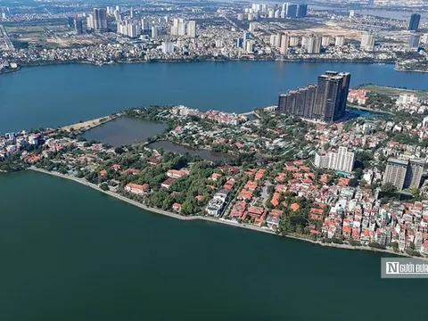 Hà Nội chốt mở rộng đường quanh hồ Tây lên tối đa 24m