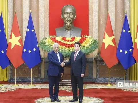 Chủ tịch nước: Việt Nam sẵn sàng cùng EU tiếp tục đồng hành trong kỷ nguyên mới