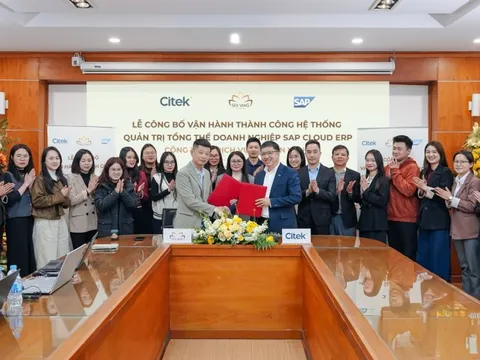 B2B Sen Vàng, Citek công bố vận hành thành công hệ thống quản trị SAP Cloud ERP