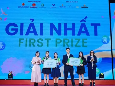 Cặp học sinh Đắk Lắk và Hà Nội giành quán quân Cuộc thi Tiếng nói Xanh mùa 3