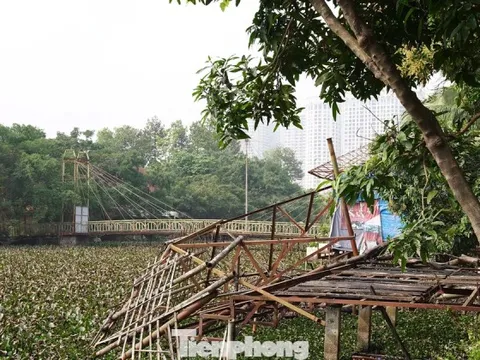 Khu sinh thái 15ha giữa Hà Nội bị bỏ hoang, hóa thành bãi rác, sân pickleball