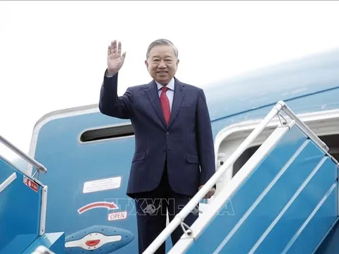 Tổng Bí thư Tô Lâm lên đường tham dự cuộc họp khai mạc Hội đồng Hòa bình về Gaza