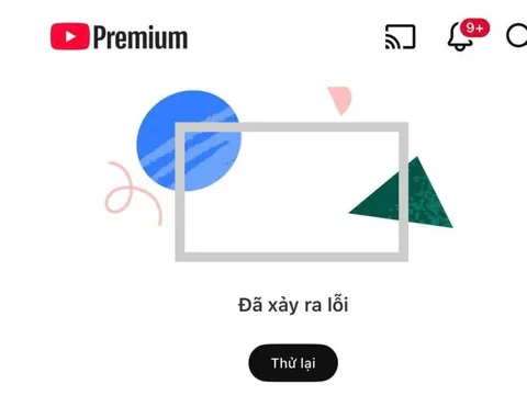 Youtube bất ngờ bị sập vào sáng mùng 2 Tết
