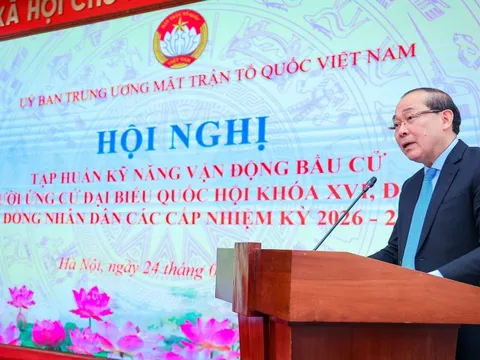 Bồi dưỡng kỹ năng cho người ứng cử ĐBQH khóa XVI thuộc khối MTTQ Việt Nam