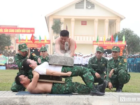 Mãn nhãn màn phô diễn sức mạnh của lực lượng vũ trang Nghệ An