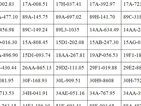Công an đề nghị các chủ xe máy, ô tô trong danh sách sau nhanh chóng liên hệ, nộp phạt nguội theo Nghị định 168