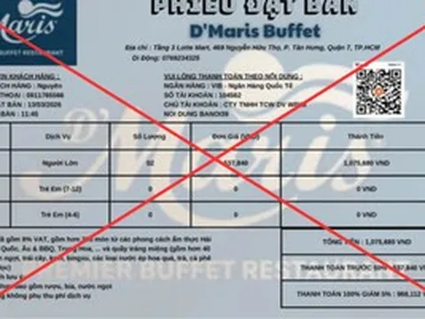Tràn lan fanpage giả mạo nhà hàng buffet D'Maris, Poseidon..., nhiều người sập bẫy