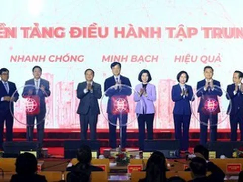Hà Nội khai trương nền tảng điều hành tập trung "Một điểm đến của mọi nhiệm vụ"