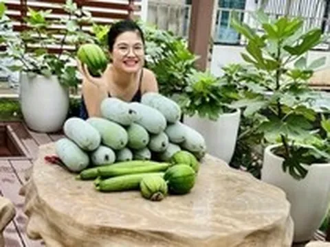 Mẹ 4 con xây "nông trại mini" giữa lòng Hà Nội, mỗi lần lên vườn là quên hết ưu phiền