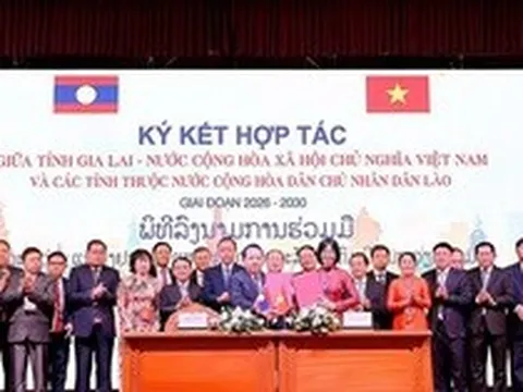 Gia Lai ký kết hợp tác toàn diện với 4 tỉnh Nam Lào