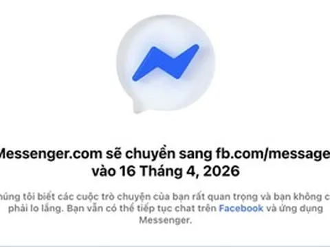 Facebook chính thức đóng cửa Messenger trình duyệt web từ 16-4