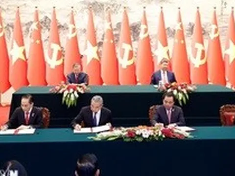 Việt Nam, Trung Quốc ký 32 văn kiện hợp tác trên nhiều lĩnh vực