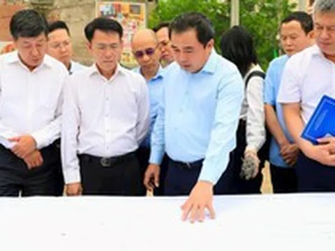 Bí thư Thành ủy Hà Nội Trần Đức Thắng kiểm tra tiến độ các dự án, công trình trọng điểm trên địa bàn Thủ đô