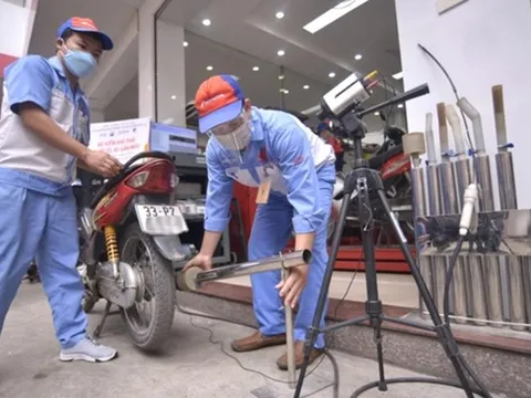Đề xuất xe máy dưới 5 năm không phải kiểm định khí thải trực tiếp