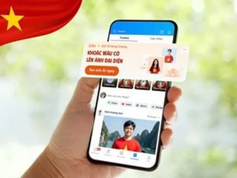 Zalo kết hợp AI lan tỏa tinh thần Việt