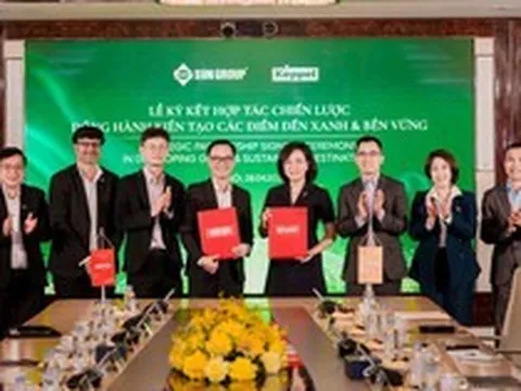 Sun Group hợp tác cùng Keppel phát triển năng lượng thông minh cho hệ sinh thái du lịch